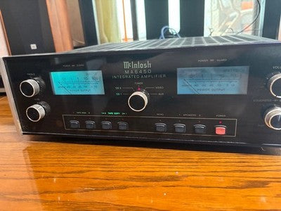 MCINTOSH MA6450 INTEGRATED AMPLIFIER STEREO AMP VINTAGE HIGH END AUDIO TESTED