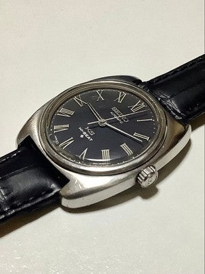 KING SEIKO 56KS 5621-7000 AUTOMATIC HI-BEAT BLUE ROMAN DIAL WATCH VINTAGE