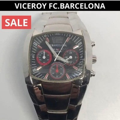 VICEROY FC BARCELONA CAMP NOU BLACK & RED QUARTZ 50TH ANNIVERSARY SOCCER