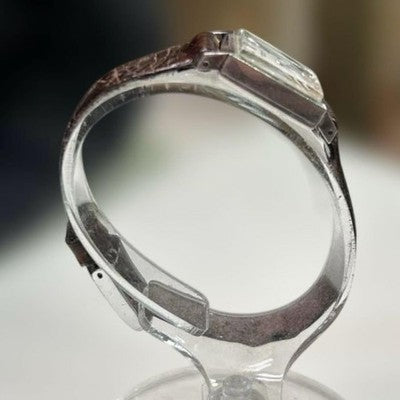 IWC VINTAGE PLATINUM MANUAL WIND LADIES WATCH SWISS RARE ANTIQUE WORKING 7627