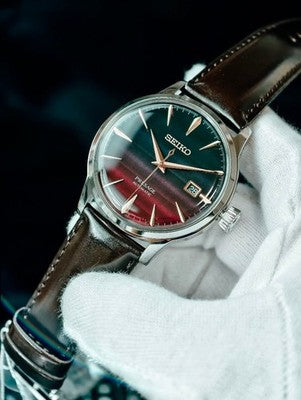 SEIKO PRESAGE COCKTAIL TIME SRPK75J1 PURPLE SUNSET LIMITED 9000 AUTO WATCH MINT