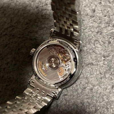 LONGINES ELEGANT L4.309.4.12.6 WHITE DIAL SS AUTOMATIC WATCH WITH LINKS