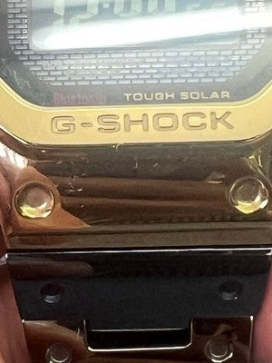 CASIO G-SHOCK GMW-B5000TR-9JR FULL METAL SOLAR WATCH GOLD MULTICOLOR