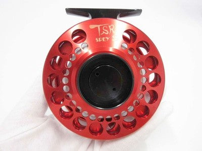 WELLSTONE TSR SPEY S FLY REEL FRESHWATER FISHING RED EXCELLENT+++++