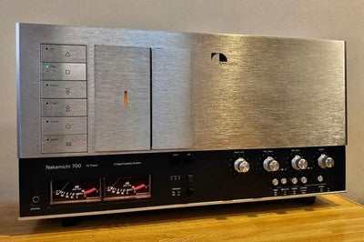 NAKAMICHI 700 TRI-TRACER 3 HEAD CASSETTE SYSTEM TAPE PLAYER RARE VINTAGE
