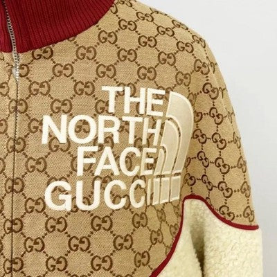 GUCCI X THE NORTH FACE 21AW 672394 FLEECE JACKET S MEN'S - FROM JAPAN