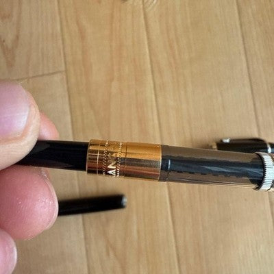 Montblanc 4810 Fountain Pen 18K Nib Unused From Japan