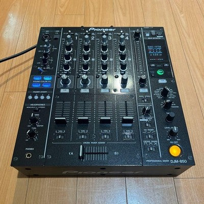 PIONEER DJM-850-K 4-CHANNEL DJ MIXER TESTED WORKING EXCELLENT CONDITION JAPAN