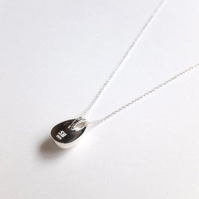 SOPHIE BUHAI TINY EGG PENDANT NECKLACE 925 SILVER 16INCH MADE IN USA LUXURY