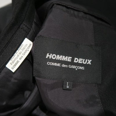 COMME DES GARCONS HOMME DEUX WOOL TAILORED JACKET L JAPAN DL-J031 FROM JAPAN