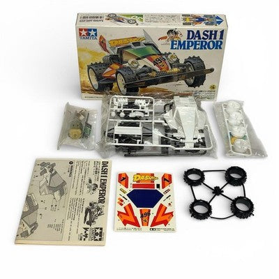 TAMIYA DASH 1 EMPEROR MINI 4WD 1988 RARE UNUSED MODEL KIT JAPAN VINTAGE