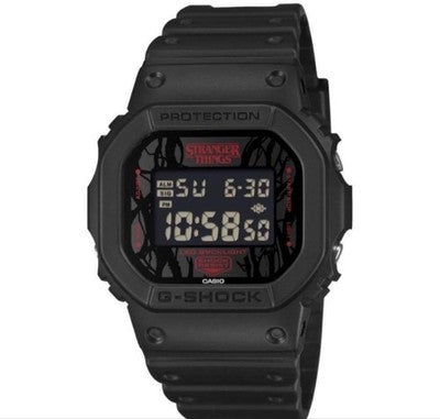 CASIO G-SHOCK DW-5600STT-1JR DIGITAL 5600 SERIES.. STRANGER THINGS MODEL BLACK