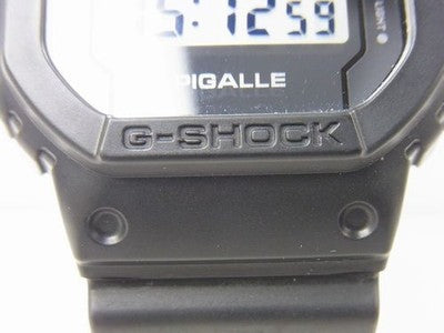 CASIO G-SHOCK DW-5600PGB-1JR PIGALLE COLLABORATION MEN'S WATCH SHOCK RESISTANT
