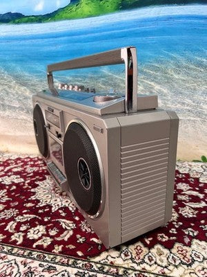 SONY CFS-66 BOOMBOX SERVICED W/ BOX, VINTAGE CASSETTE RADIO SHOWA RETRO