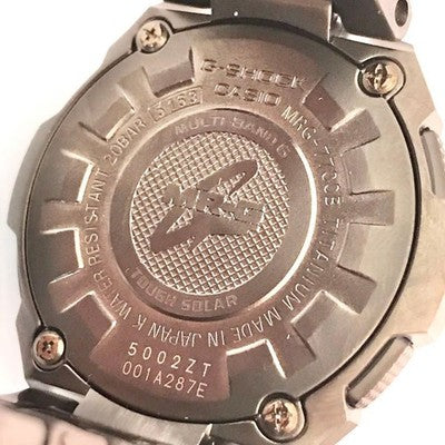 CASIO G-SHOCK MRG-7700 TITANIUM RADIO-CONTROLLED SOLAR WATCH MRG7700 MEN'S