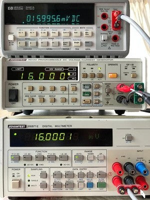 ADVANTEST R6144 PROGRAMMABLE DC VOLTAGE/CURRENT GENERATOR FROM JAPAN