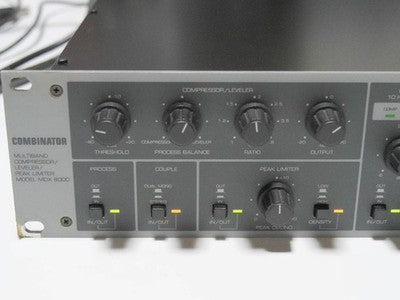 BEHRINGER MDX8000 MULTI-BAND COMPRESSOR W/ INSTRUCTIONS - TESTED, ONE OWNER