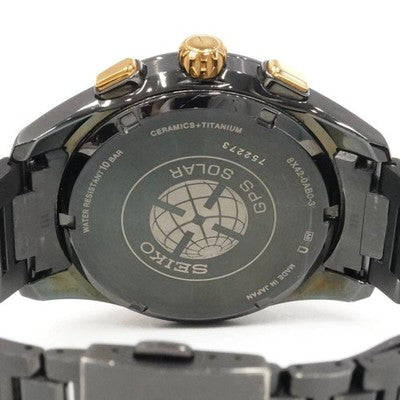 SEIKO SBXB141 ASTRON MEN'S WRISTWATCH GPS SATELLITE RADIO BIG DATE TITANIUM