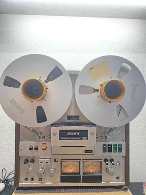 SONY TC-7660 OPEN REEL TAPE DECK RECORDER TESTED WORKING JAPAN 100V
