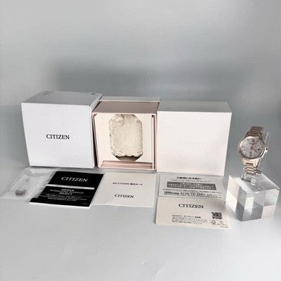 CITIZEN SAKURA 30TH ANNIVERSARY H060 005VS07 RADIO SOLAR TITANIUM WATCH