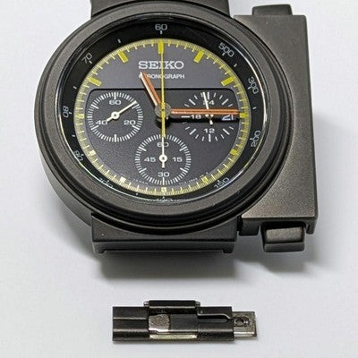 SEIKO GIUGIARO SCED037 ALIEN 2 CHRONOGRAPH WATCH - OVERHAULED, NEW MOVEMENT