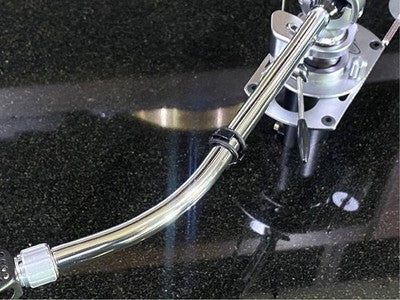 SME SHURE MODEL 3009 S2 TONEARM WITH DOUBLE NAME SHELL AND SME CABLE