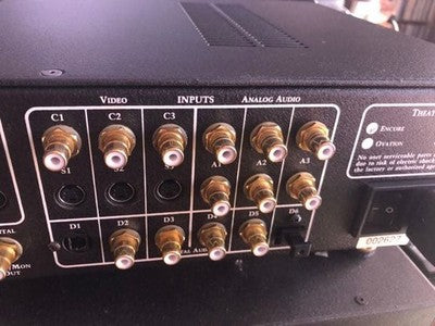 E.A.D. THEATER MASTER ENCORE PREAMPLIFIER ENLIGHTENED AUDIO DESIGNS BLACK TESTED