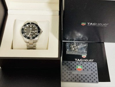 TAG HEUER AQUARACER AUTOMATIC MEN'S WATCH 40MM STAINLESS STEEL WATER RESISTANT
