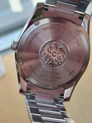 THE CITIZEN AQ1000-66E ECO-DRIVE CHRONOMASTER HIGH ACCURACY QUARTZ ±5S WATCH