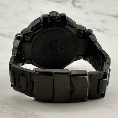 CASIO PRO TREK PRX-8000YT-1JF ANALOG DIGITAL TITANIUM WATCH W/BOX JAPAN