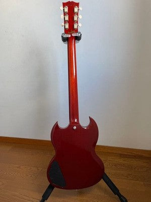GIBSON SG JUNIOR 2018 VINTAGE CHERRY P90 BAR BRIDGE W OHSC EXCELLENT CONDITION