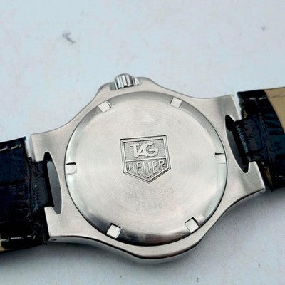 TAG HEUER KIRIUM WL1112 BLACK MEN'S WATCH QUARTZ 35MM COLLECTIBLE