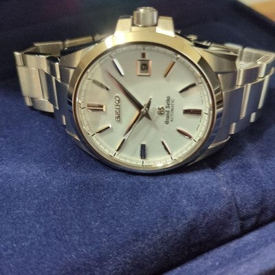 SEIKO SBGR029 GRAND SEIKO ROUND FACE JAPAN MADE STAINLESS STEEL BELT AS IS
