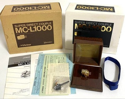 VICTOR LABORATORY MC-L1000 MOVING COIL PHONO CARTRIDGE TESTED WITH BOX JAPAN