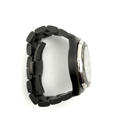 TAG HEUER AQUARACER WAY1397 DIAMOND BLACK DIAL CERAMIC QUARTZ LADIES DIVER WATCH