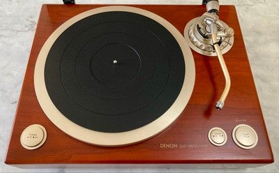 DENON DP-1300MKII QUARTZ DIRECT DRIVE TURNTABLE EXCELLENT CONDITION USED