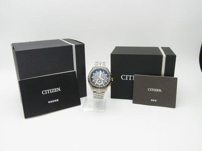 CITIZEN ATTESA TITANIUM MEN’S WATCH AT9095-50E, RADIO CONTROLLED, SAPPHIRE