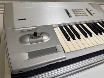 KORG TRINITY PRO 76-KEY SYNTHESIZER W/ CASE PBS OPTION FDD WORKING FROM JAPAN