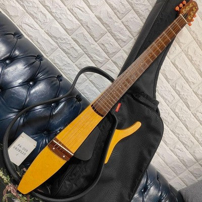 YAMAHA SLG-100S SILENT GUITAR STEEL STRING TRAVEL ACOUSTIC ELECTRIC BLACK