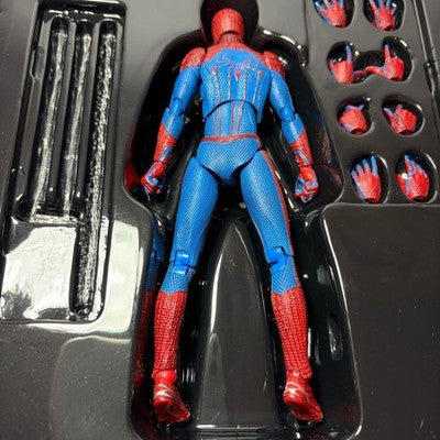 MAFEX NO.001 AMAZING SPIDER MAN ACTION FIGURE MEDICOM TOY MARVEL RARE COMPLETE