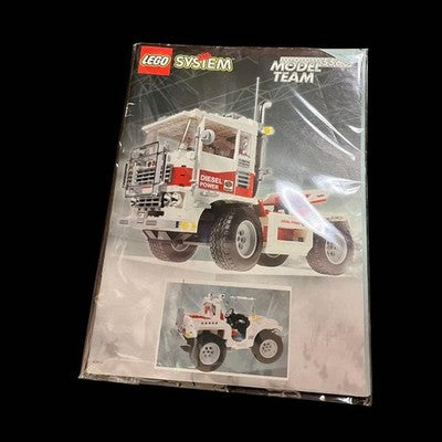 LEGO MODEL TEAM RACING TRUCK 5563 BUILDING SET 1999 RETIRED WITH BOX AS IS