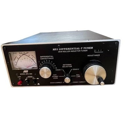 MFJ-986 3KW ROLLER INDUCTOR HF ANTENNA TUNER USED AS IS
