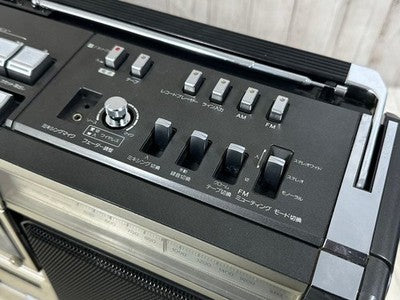 SHARP GF-505SB BOOMBOX RADIO CASSETTE MAINTENANCE COMPLETED FROM JAPAN