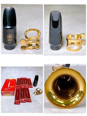 YAMAHA YSS-475 SOPRANO SAXOPHONE JAPAN MADE W/ CASE MOUTHPIECE