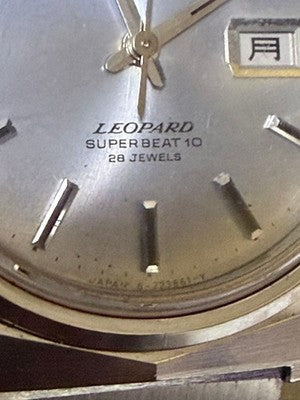 CITIZEN LEOPARD SUPER BEAT 10 28J AUTOMATIC WRISTWATCH VINTAGE JAPAN
