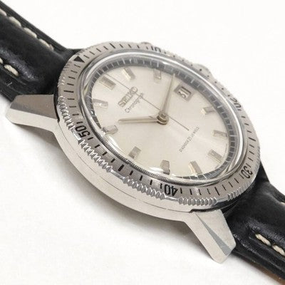 SEIKO ONE-PUSH CHRONOGRAPH, MANUAL WINDING, MEN'S WRISTWATCH ROUND FACE