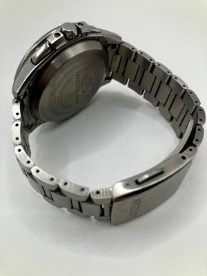 CITIZEN SATELLITE WAVE F900 GPS ECO DRIVE TITANIUM MEN'S WATCH BOX MANUAL