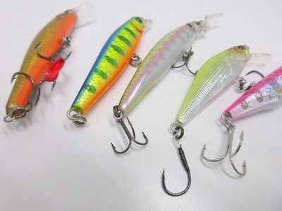 MINNOW SET 16 PIECES FRESHWATER FISHING HARD LURE FISHING EXCELLENT++++
