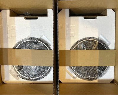 TECHNICS SL-1200M7LG 50TH ANNIVERSARY OLIVE GREEN PAIR 2X TURNTABLES NEAR MINT