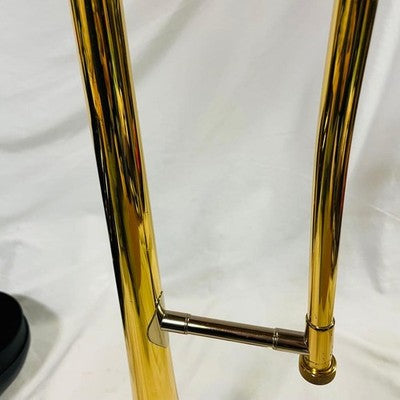YAMAHA YSL354 TENOR TROMBONE WITH HARD CASE TESTED WORKING BRASS INSTRUMENT